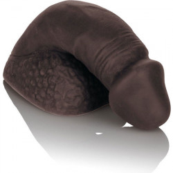 PACKING PENIS PENE DE SILICONA 10CM NEGRO
