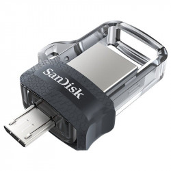 Pendrive 128gb sandisk dual...