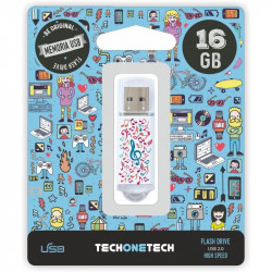 Pendrive 16gb tech one tech...