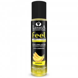 LUXURIA FEEL LUBRICANTE BASE AGUA PLATANO 60 ML
