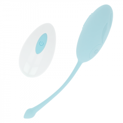 OH MAMA HUEVO VIBRADOR TEXTURADO 10 MODOS AZUL