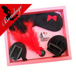 KIT ANTIFAZ BONDAGE NEGRO