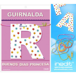 GUIRNALDA BUENOS DIAS PRINCESA Cartulina 220gr