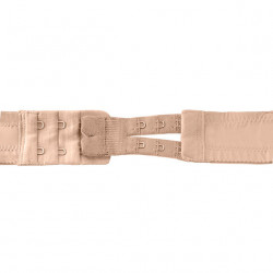 BYEBRA EXTENSORES DE CONTORNO FLEXIBLES 2 GANCHOS NUDE 4UDS