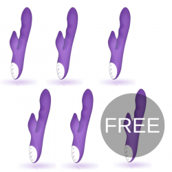 GALATEA GALO VIBRADOR LILA 51 GRATIS