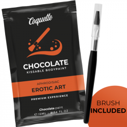 COQUETTE POCKET CHOCOLATE KISSABLE BODYPAINT 10 ML