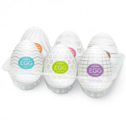 TENGA HUEVO MASTURBADOR PACK 6 MODELOS