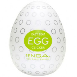 TENGA HUEVO MASTURBADOR VERDE CLICKER