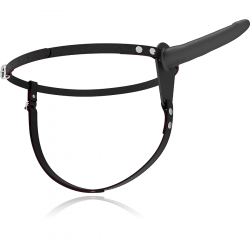FETISH SUBMISSIVE ARNeS SILICONA NEGRO 15CM